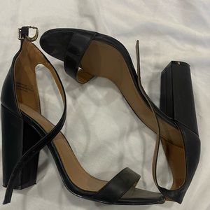 Black heels